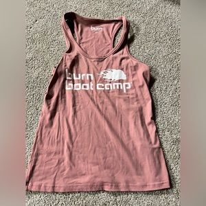 burn boot camp tank